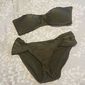 Olive Green Bikini